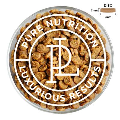 Show full view: Pureluxe Elite Nutrition Stellar Low Protein & Fat Chicken, Trout & Eggs Dry Dog Food, 4-lb bag slide 9 of 12