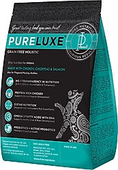 Pureluxe Elite Nutrition Chicken, Chickpeas & Salmon Grain-Free Kitten Dry Cat Food, 11-lb bag