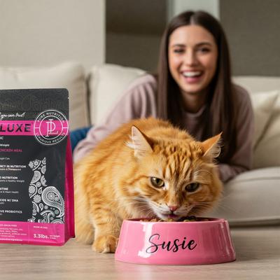 Show full view: Pureluxe Elite Nutrition Healthy Weight Turkey, Chicken Meal & Salmon Grain-Free Dry Cat Food, 11-lb bag slide 7 of 12