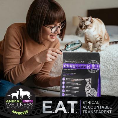 Show full view: Pureluxe Elite Nutrition Turkey Grain-Free Dry Cat Food, 3.3-lb bag slide 6 of 11