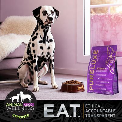 Show full view: Pureluxe Elite Nutrition Stellar Science 91 Chicken, Salmon & Eggs Dry Dog Food, 22-lb bag slide 6 of 12
