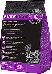 Pureluxe Elite Nutrition Small Breed Grain-Free Turkey, Split Peas & Salmon Dry Dog Food, 11-lb bag