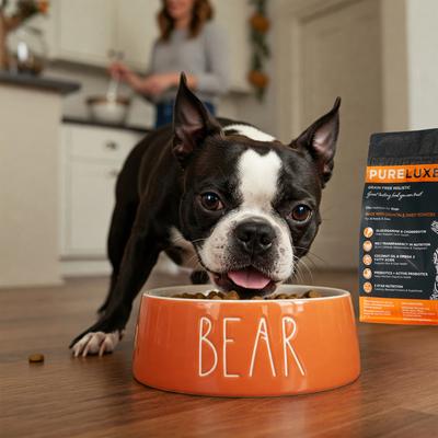 Show full view: Pureluxe Elite Nutrition Grain-Free Salmon & Sweet Potatoes Dry Dog Food, 22-lb bag slide 7 of 12