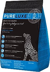 Pureluxe Elite Nutrition Grain-Free Turkey Dry Dog Food, 22-lb bag