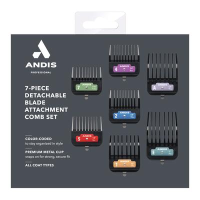 Show full view: Andis Premium Clip Dog & Cat Comb Set slide 7 of 7