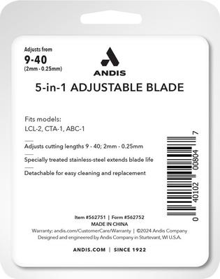 Show full view: Andis 5-in1 Adjustable Dog & Cat Clipper Blade slide 5 of 5