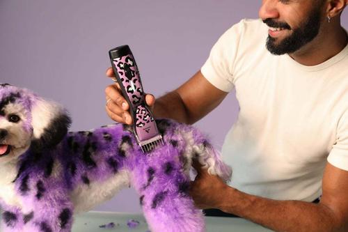 Show full view: Andis Pulse ZR II 5-Speed Detachable Blade with Removable Lithium Ion Battery Dog Cordless Clipper Kit, Wild slide 7 of 8