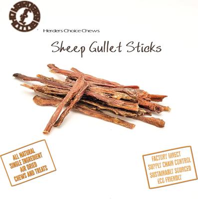 Show full view: EYS Herders Choice Natural Lamb Gullet Air-Dried Dog Chews, 3.5-oz bag slide 3 of 6