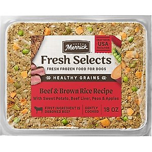 Instinct Raw Frozen Adult Patties Grain-Free Real Beef Recipe Dog Food