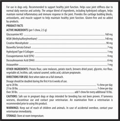 Dr. Tim's TRP-Tri-COX Minis Small Breed & Puppy Joint Support Dog Supplement, 120 count slide 2 of 2