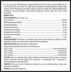 Dr. Tim's TRP-Tri-COX Joint Support Dog Supplement, 120 count slide 2 of 2