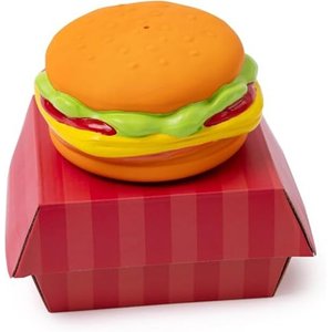 American Pet Food Hambarker Dog Toy, Brown, Small