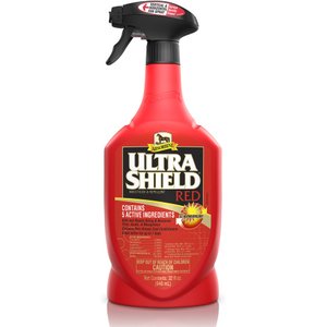 Absorbine Ultrashield Red Insecticide & Repellent Horse Fly Spray Refill, 32-fl oz bottle