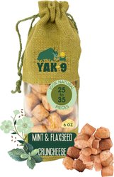 Yak9 Chews CrunCheese Natural Flaxseed Flavored Crunchy Dog Treats, 0.37-lb bag