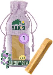 Yak9 Chews Blueberry Yak Chew Dog Treat, Small, 1 count