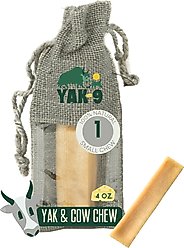 Yak9 Chews Yak & Cow Milk Chew Dog Treat, 1 count, Small