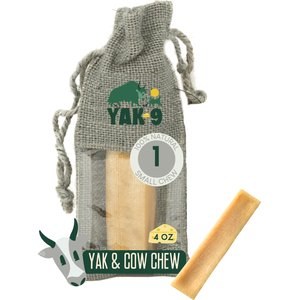 Yak9 Chews Yak & Cow Milk Chew Dog Treat, 1 count, Small