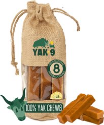 Yak9 Chews Yak Milk Chew Dog Treats, 5 count, X-Small