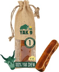 Yak9 Chews Yak Milk Chew Dog Treat, 1 count, Large
