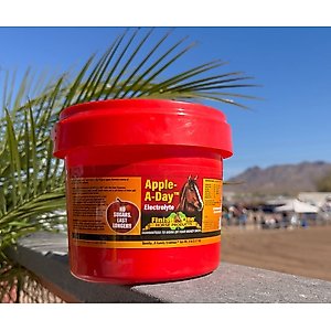 Finish Line Apple-A-Day Electrolyte Apple Flavor Powder Horse Supplement, 5-lb tub