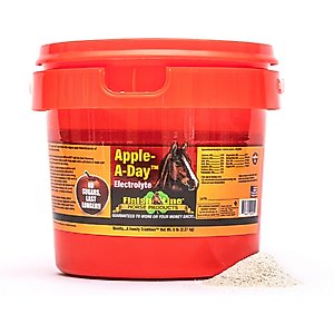 Finish Line Apple-A-Day Electrolyte Apple Flavor Powder Horse Supplement, 5-lb tub