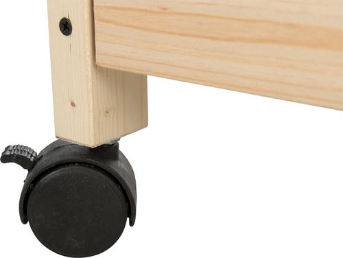 Show full view: TRIXIE Indoor Small Pet Hutch with Wheels & Pull-Out Tray, Natural, X-Small slide 8 of 8