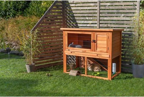 Show full view: TRIXIE Natura Retreat Rabbit Hutch slide 2 of 8