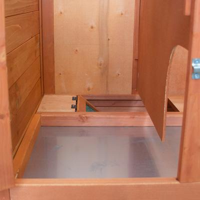 Show full view: TRIXIE Rabbit Hutch with Peaked Roof slide 7 of 9