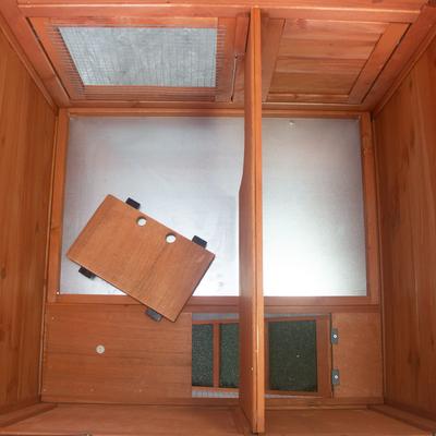 Show full view: TRIXIE Rabbit Hutch with Peaked Roof slide 6 of 9