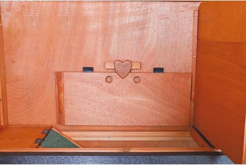 Show full view: TRIXIE Natura Rabbit Hutch with Sloped Roof, Glazed Pine, Medium slide 8 of 10