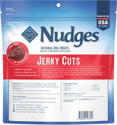 Blue Buffalo Nudges Jerky Cuts Beef Dog Treats, 16-oz bag slide 2 of 8