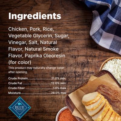 Show full view: Blue Buffalo Nudges Homestyle Chicken & Bacon Dog Treats, 16-oz bag slide 6 of 10