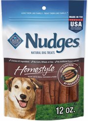 Blue Buffalo Nudges Homestyle Chicken & Pork Dog Treats, 12-oz bag