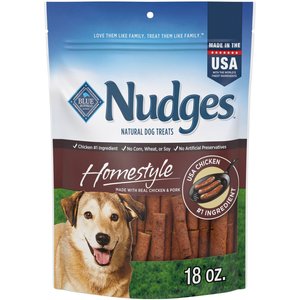 Blue Buffalo Nudges Homestyle Chicken & Pork Dog Treats, 18-oz bag