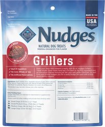 Blue Buffalo Nudges Grillers Steak Natural Dog Treats, 16-oz bag slide 2 of 8