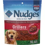 Blue Buffalo Nudges Grillers Steak Natural Dog Treats, 16-oz bag