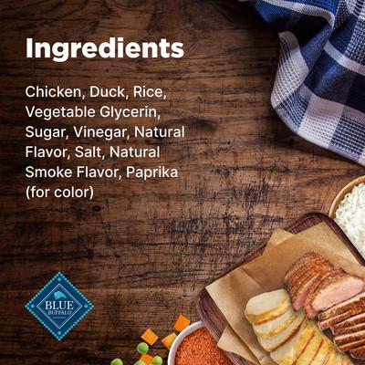 Show full view: Blue Buffalo Nudges Jerky Cuts Chicken & Duck Dog Treats, 10-oz bag slide 6 of 10