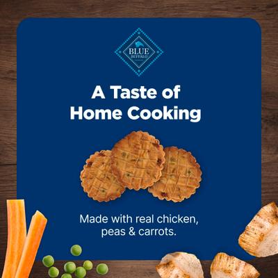 Show full view: Blue Buffalo Nudges Homestyle Real Chicken Dog Treats, 10-oz bag slide 7 of 11