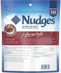 Blue Buffalo Nudges Homestyle Beef & Rice Natural Dog Treats, 16-oz bag slide 2 of 8