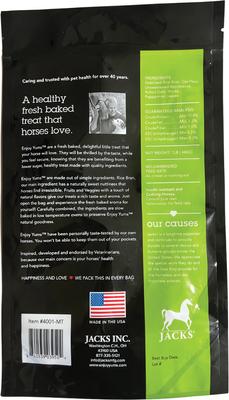 Show full view: Enjoy Yums All-Natural Peppermint Horse Treats, 1-lb bag slide 2 of 3