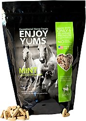 Enjoy Yums All-Natural Peppermint Horse Treats, 5-lb bag