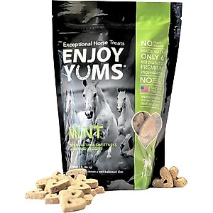 Enjoy Yums All-Natural Peppermint Horse Treats, 1-lb bag