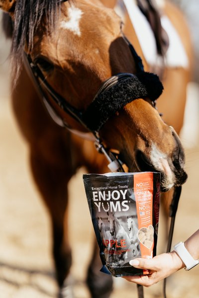 Show full view: Enjoy Yums Apple Flavor Horse Treats, 1-lb bag slide 4 of 4