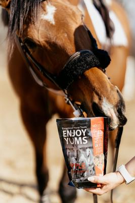 Show full view: Enjoy Yums Apple Flavor Horse Treats, 5-lb bag slide 3 of 3