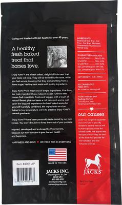 Show full view: Enjoy Yums Apple Flavor Horse Treats, 1-lb bag slide 2 of 4