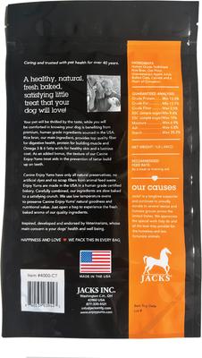 Show full view: Enjoy Yums Carrot Flavor Dog Treats, 1-lb bag slide 3 of 6