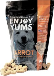 Enjoy Yums Carrot Flavor Dog Treats, 1-lb bag