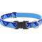 Show in main carousel: LupinePet Reflective Paws Dog Collar, Blue Paws, Medium: 12 to 20-in neck, 1-in wide slide 1 of 5