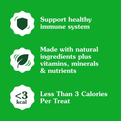 Show full view: Greenies Smartbites Immune Support Chicken Flavor Crunchy & Soft Dog Treats, 8-oz pouch slide 5 of 11