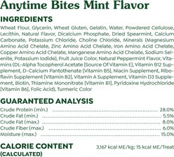 Greenies Anytime Bites Mint Flavor Soft & Chewy Dog Treats, 24-oz bag slide 2 of 9